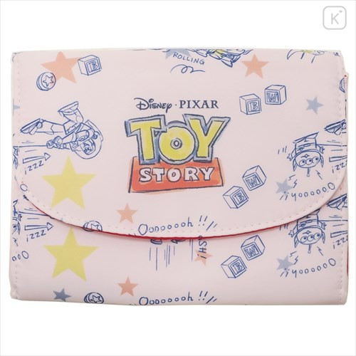 Japan Disney Multi Slot Pouch - Toy Story Logo - 1