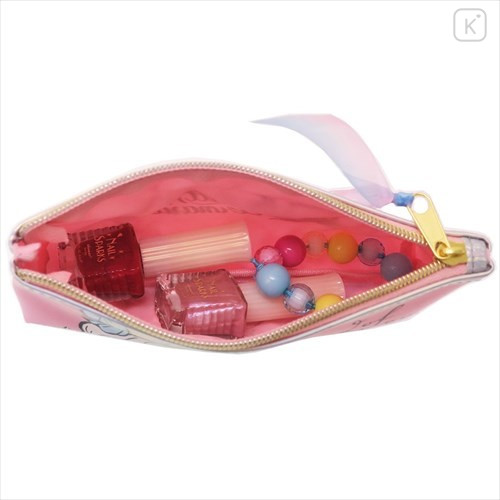 Japan Disney Pouch (M) - The Little Mermaid Ariel & Flounder - 2