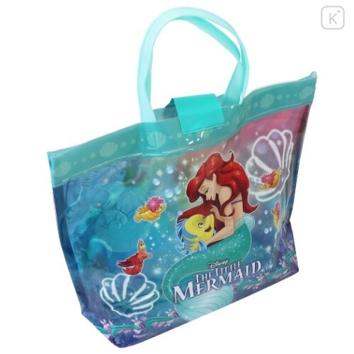 Japan Disney Tote Bag - Little Mermaid Ariel - 4