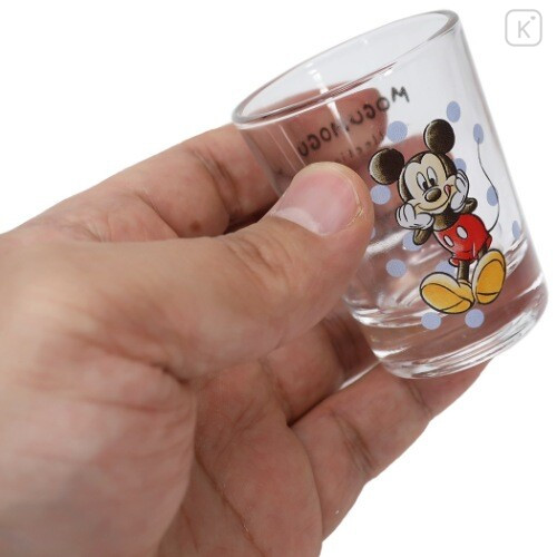 Japan Disney Mini Glass Tumbler - Mickey Mouse - 3