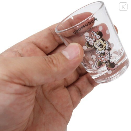 Japan Disney Mini Glass Tumbler - Minnie Mouse - 3