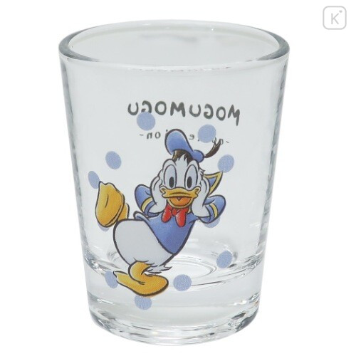 Japan Disney Mini Glass Tumbler - Donald Duck - 1