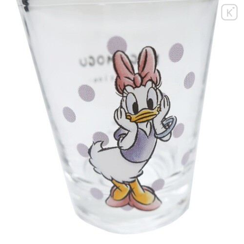Japan Disney Mini Glass Tumbler - Daisy Duck - 2