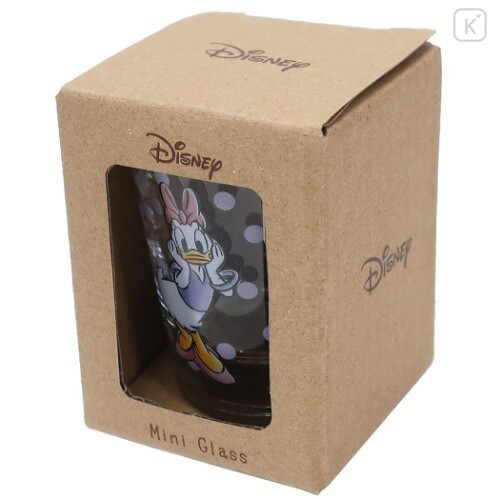 Japan Disney Mini Glass Tumbler - Daisy Duck - 5