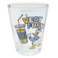 Japan Disney Mini Glass Tumbler - Donald Duck : Very Funny - 2