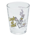 Japan Disney Mini Glass Tumbler - Daisy Duck : Look at me - 1