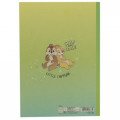 Japan Disney B5 Glue Blank Notebook - Chip & Dale / Fancy - 3