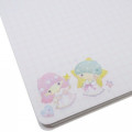 Japan Sanrio A6 Twin Ring Notebook - Little Twin Stars - 2