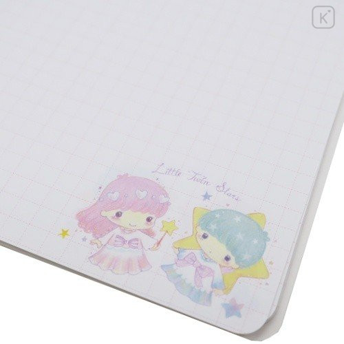 Japan Sanrio A6 Twin Ring Notebook - Little Twin Stars - 3