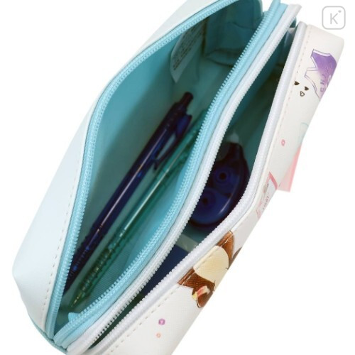 Japan Disney Pencil Case (M) - Chip & Dale Cute and Love - 2