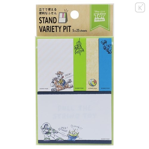 Japan Disney Stand Variety Pit Sticky Notes - Toy Story - 1