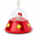 Japan Sanrio UFO Key Chain LED Projector - Hello Kitty - 2
