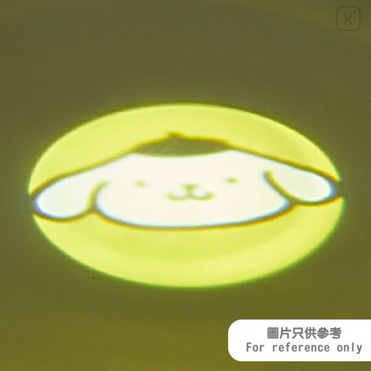 Japan Sanrio UFO Key Chain LED Projector - Pompompurin - 5