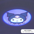 Japan Sanrio UFO Key Chain LED Projector - Kuromi - 4