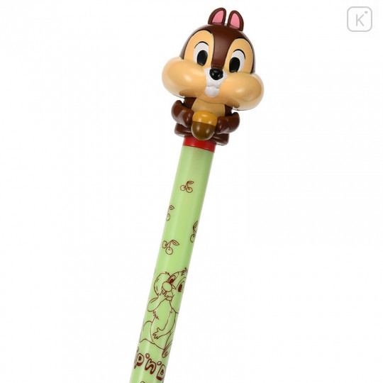 Japan Disney Store Ball Pen - Chip Big Head - 2
