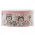 Japan Washi Masking Tape - Chibi Maruko-chan & Friends Pink - 4