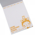 Japan Chibi Maruko-chan Mini Notepad - Orange - 2