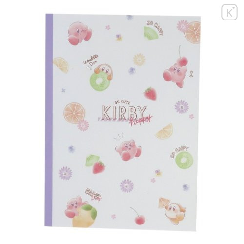 Japan Kirby B5 Glue Notebook - Fruits - 1