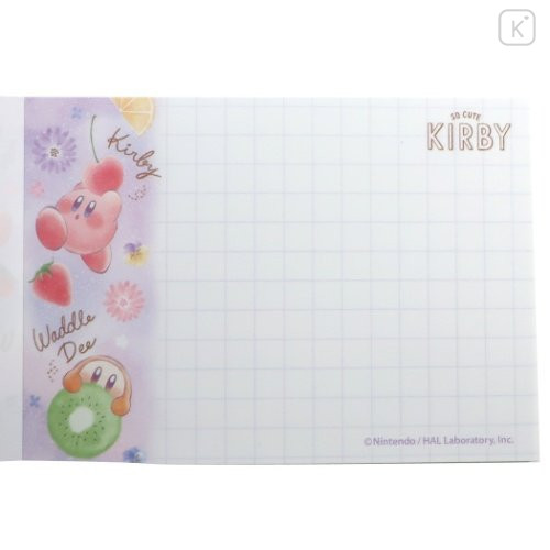 Japan Nintendo Mini Notepad - Kirby & Waddle Dee - 3