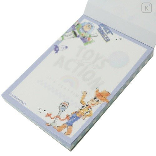 Japan Disney Mini Notepad - Toy Story 4 Actions - 2