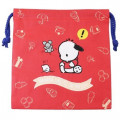 Japan Sanrio Drawstring Bag - Pochacco Red - 3