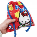 Japan Sanrio Drawstring Bag - Hello Kitty Red - 2