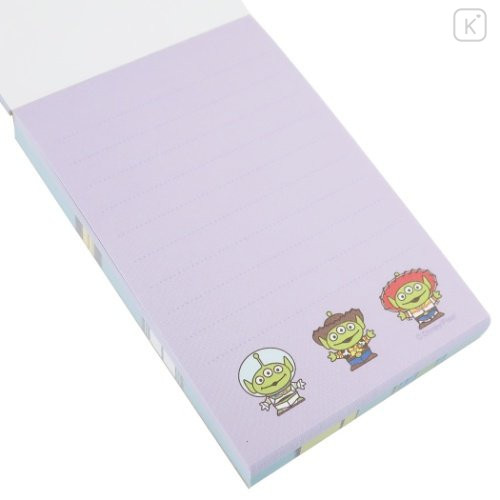 Japan Disney Mini Notepad - Toy Story Alien Little Green Men Cosplay - 2