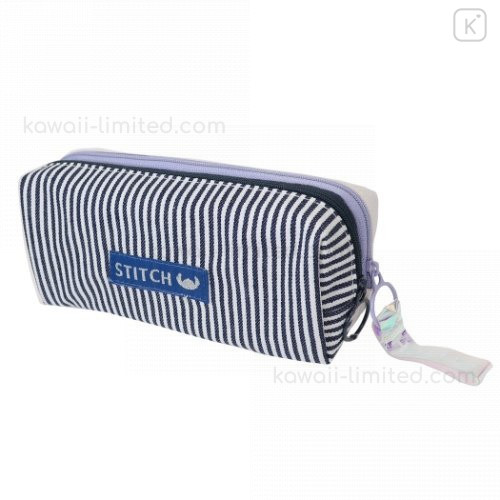 Milky Marchen Authentic Double Side Opening Japanese Pencil Case, Color  Blue. 4A