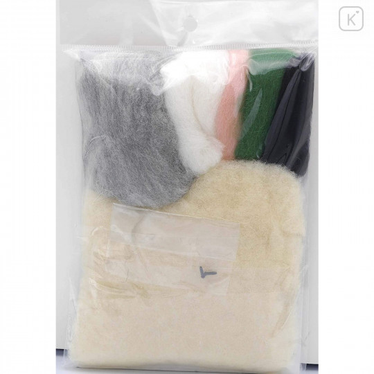Japan Hamanaka Wool Needle Felting Kit - Koala - 4
