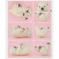 Japan Hamanaka Wool Needle Felting Kit - Polar Bear Baby - 2