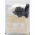 Japan Hamanaka Wool Needle Felting Kit - Polar Bear Baby - 4