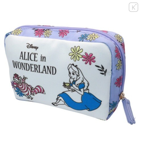 Alice in Wonderland Pouch, Zipper Makeup Pouch