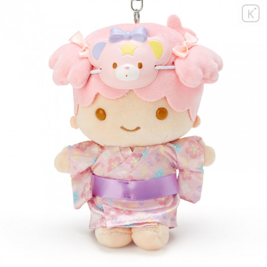 Japan Sanrio Kimono Keychain Plush - Little Twin Stars Lala - 2