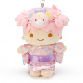 Japan Sanrio Kimono Keychain Plush - Little Twin Stars Lala - 2