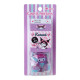 Japan Sanrio Sticker with Milk Pack Case - Kuromi