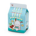 Japan Sanrio Sticker with Milk Pack Case - Pochacco - 5