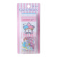 Japan Sanrio Sticker with Milk Pack Case - Little Twin Stars