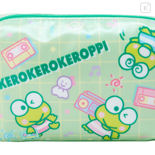 Japan Sanrio Laminated Pouch (M) - Keroppi - 4
