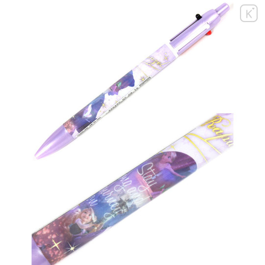 Japan Disney 2+1 Multi Ballpoint Pen & Mechanical Pencil - Rapunzel Purple - 2