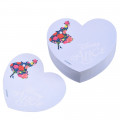 Japan Disney Store Notepad Memo Mirror Jewelry Box - Heart Alice in the Wonderland - 4