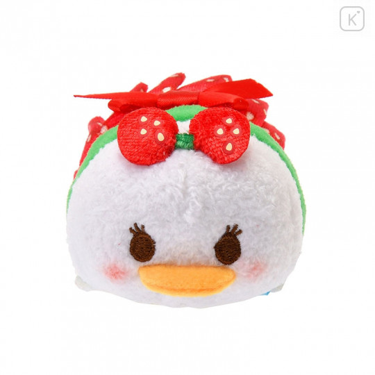 Japan Disney Store Tsum Tsum Mini Plush (S) - Daisy × Strawsberry - 2