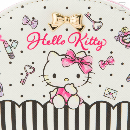 Japan Sanrio Ribbon Coin Purse - Hello Kitty - 4