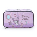 Japan Sanrio Multipurpose Travel Pouch - Kuromi - 1