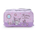 Japan Sanrio Multipurpose Travel Pouch - Kuromi - 2