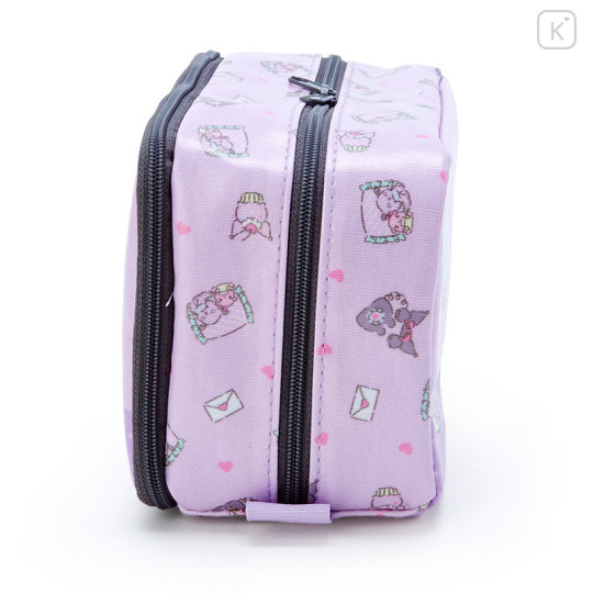 Japan Sanrio Multipurpose Travel Pouch - Kuromi - 3