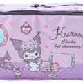 Japan Sanrio Multipurpose Travel Pouch - Kuromi - 6