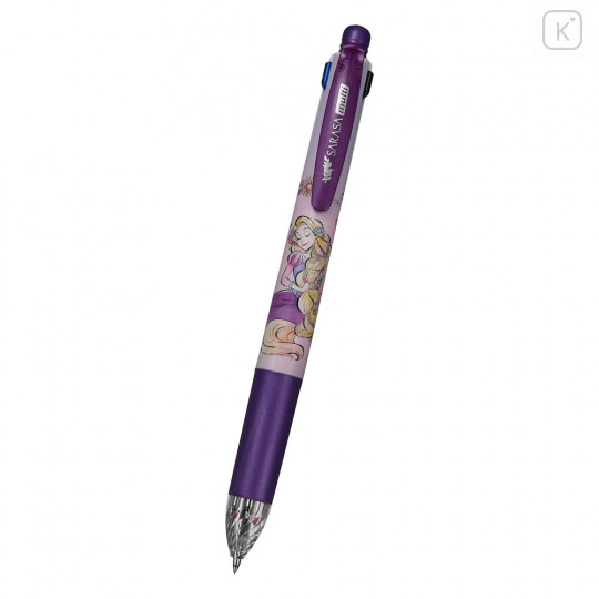 Japan Disney Store Sarasa Multi 4+1 Gel Pen & Mechanical Pencil - Rapunzel - 2