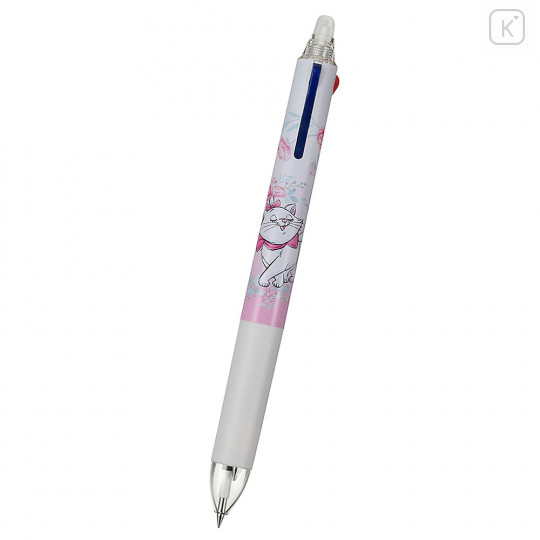 Japan Disney Store FriXion Erasable 3 Color Multi Gel Pen - Marie Cat - 2