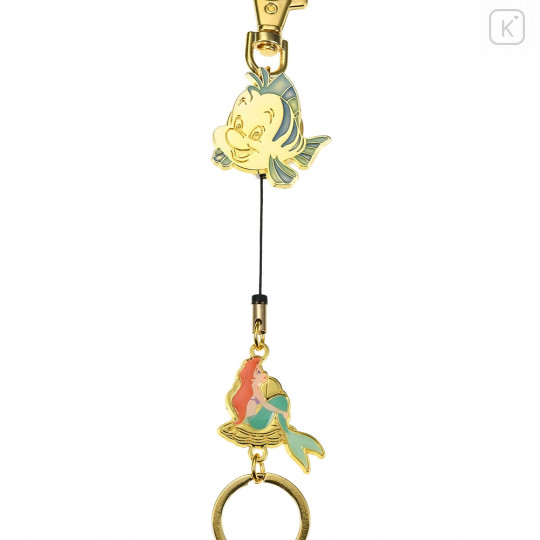 Japan Disney Store Reel Key Chain - Little Mermaid Ariel - 4