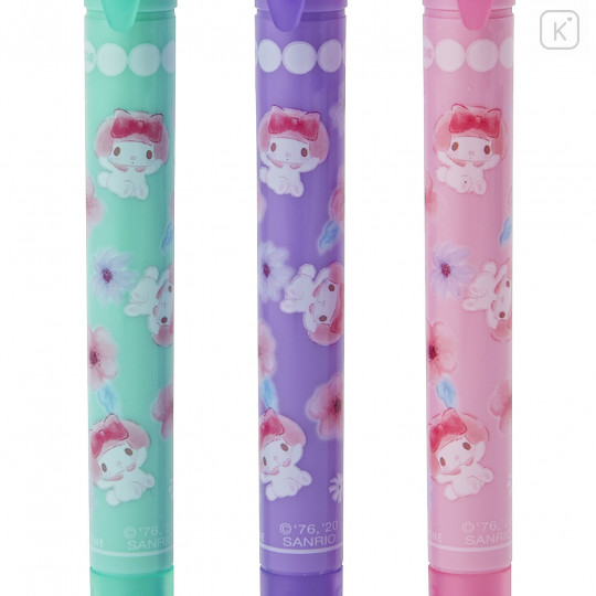 Japan Sanrio Double Tip Water-based Marker 3 Colors Set - My Melody - 5
